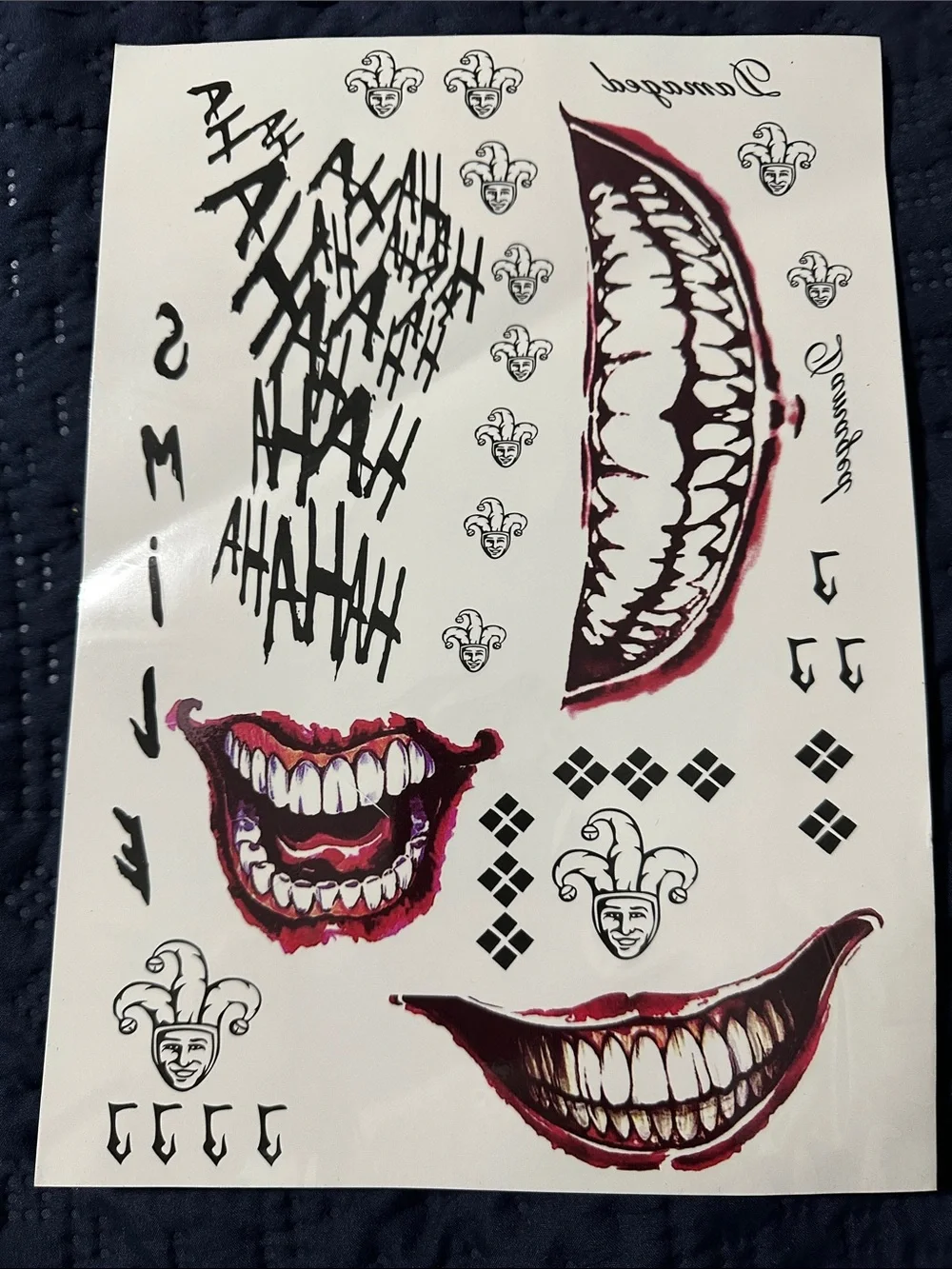 N/A temporary tattoos